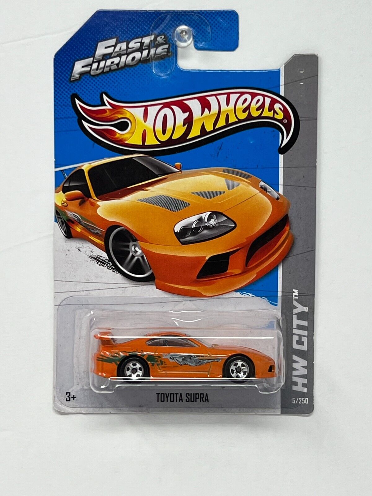 Hot Wheels 1994 Toyota Supra Fast & Furious HW City 1:64 Diecast