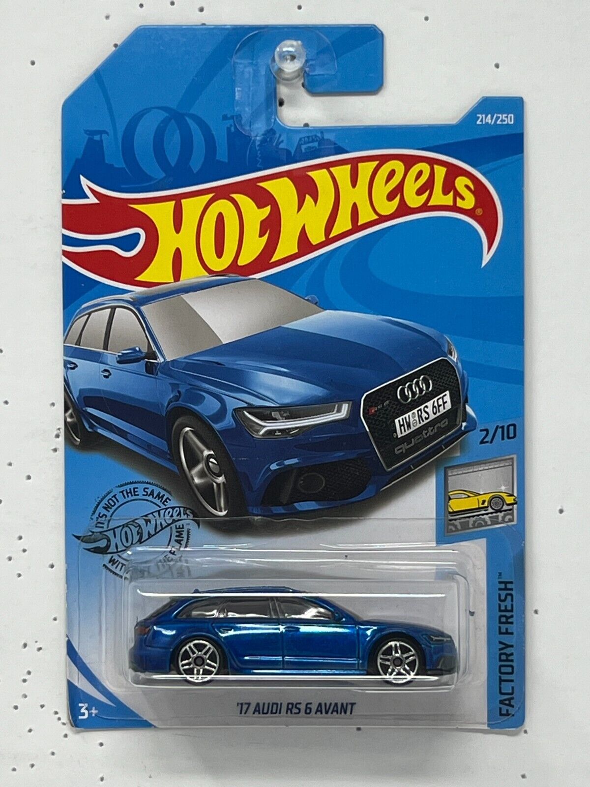 Hot Wheels Factory Fresh 2017 Audi RS 6 Avant 1:64 Diecast