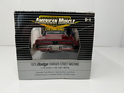 Ertl American Muscle Street Machine 1970 Dodge Charger 1:18 Diecast