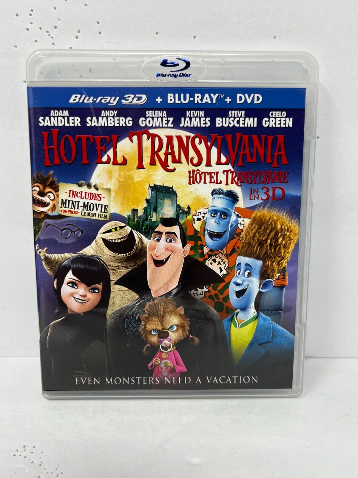 Hotel Transylvania (Blu-ray 3D) Kids Cartoon Good Condition!!!