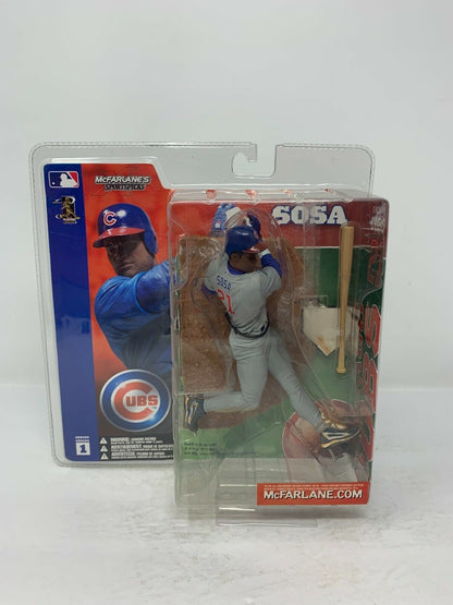 McFarlane MLB Series 1 Sammy Sosa Chicago (Chase Variant) Gray Jersey Figurine