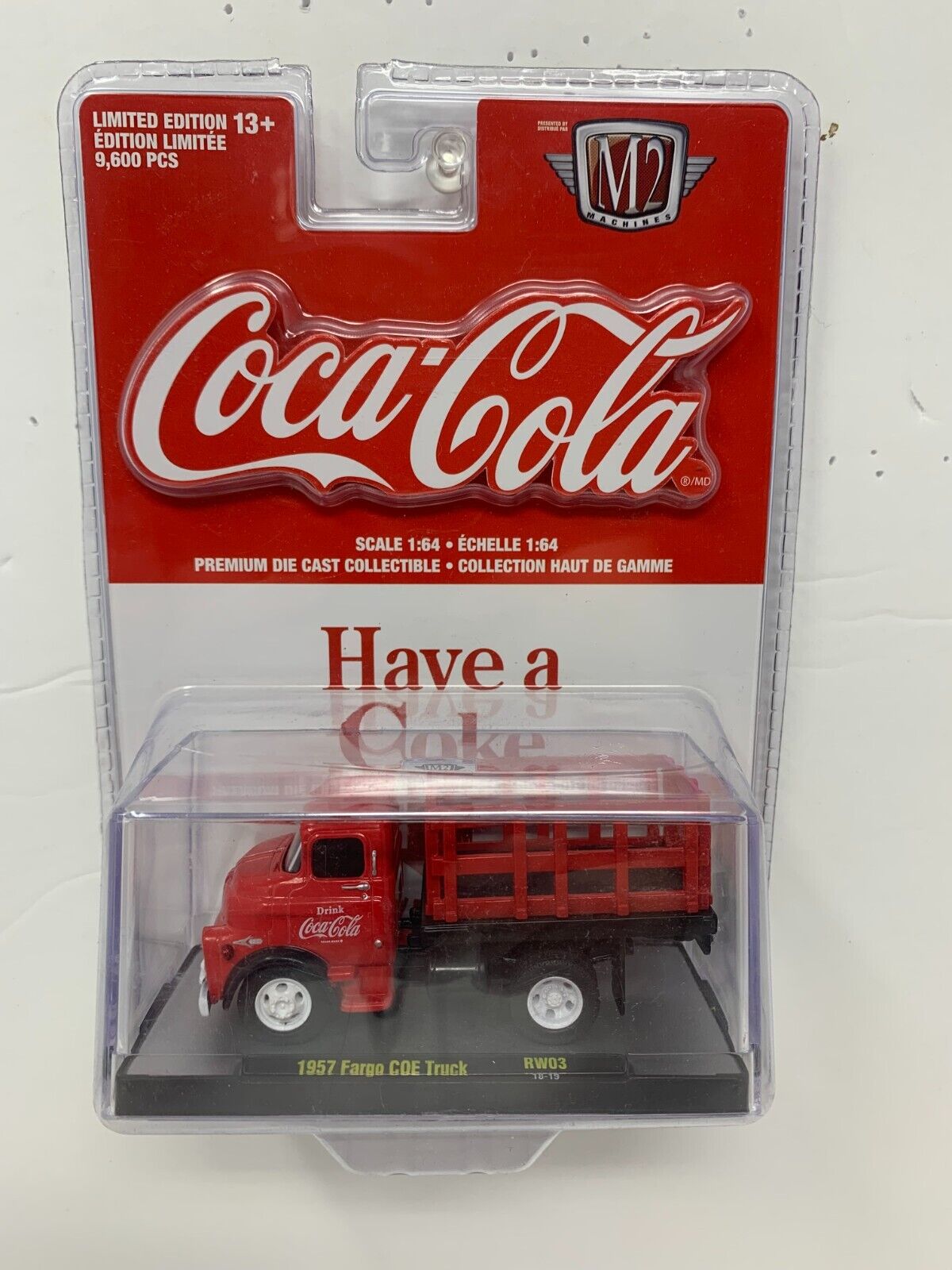 M2 Machines Coca-Cola 1957 Fargo COE Truck 1:64 Diecast Limited Edition