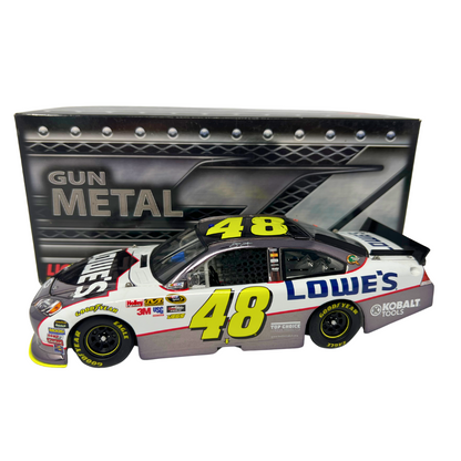 Lionel Nascar #48 Jimmie Johnson Lowe's 2011 Chevy Impala Gunmetal 124 Diecast