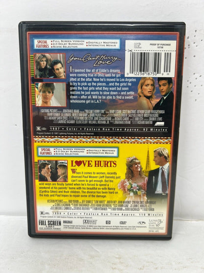 Love Hurts / You Can't Hurry Love (DVD) Romance Good Condition!!!