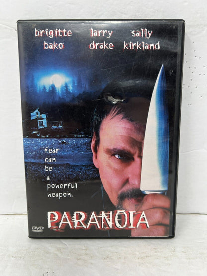 Paranoia (DVD) Thriller Good Condition!!!