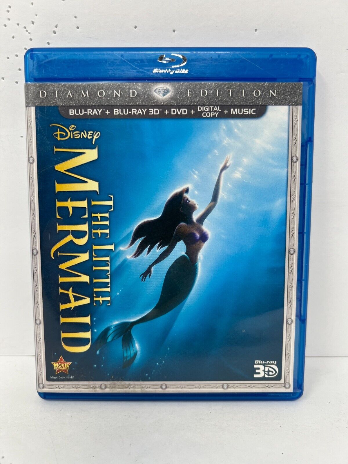 The Little Mermaid (Blu-ray 3D) Disney Classic Good Condition!!!