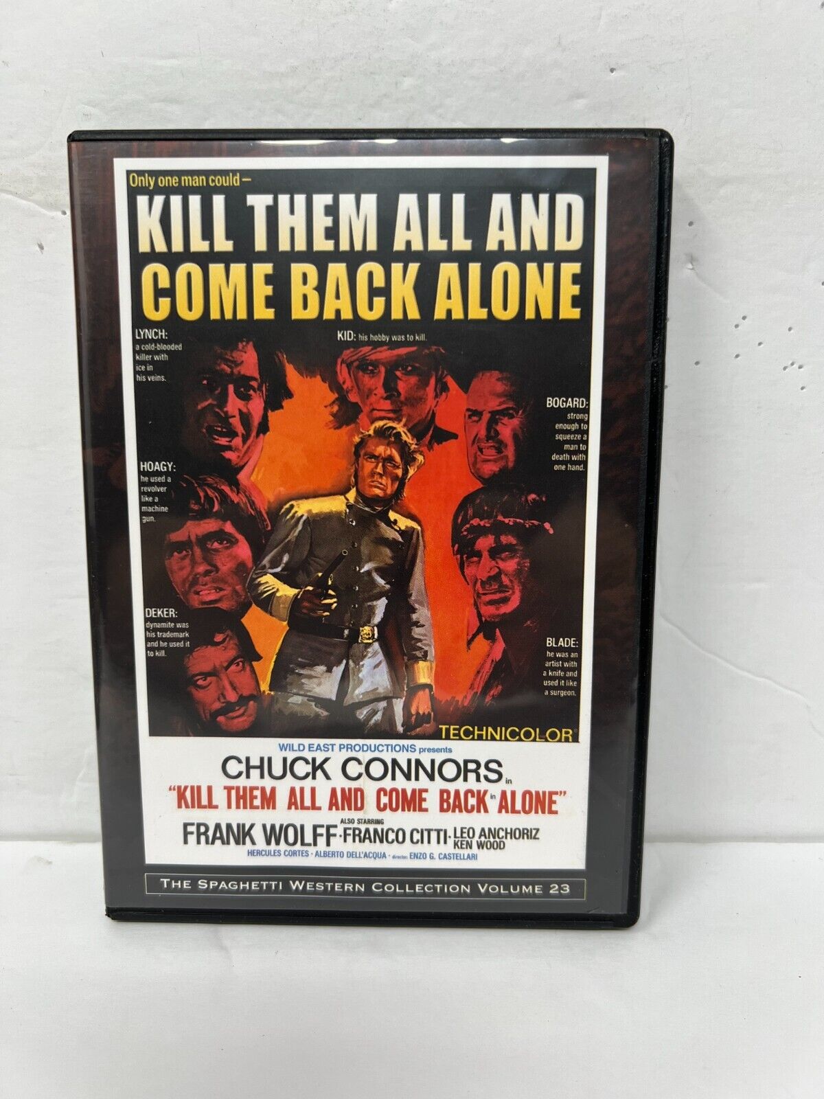 Kill Them All and Come Back Alone (DVD) Western Good Condition!!!