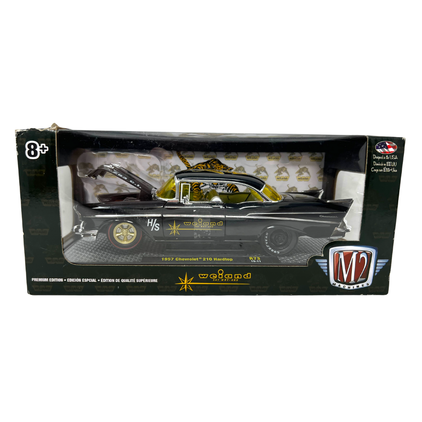 M2 Machines Weiand 1957 Chevrolet 210 Hardtop 1:24 Diecast