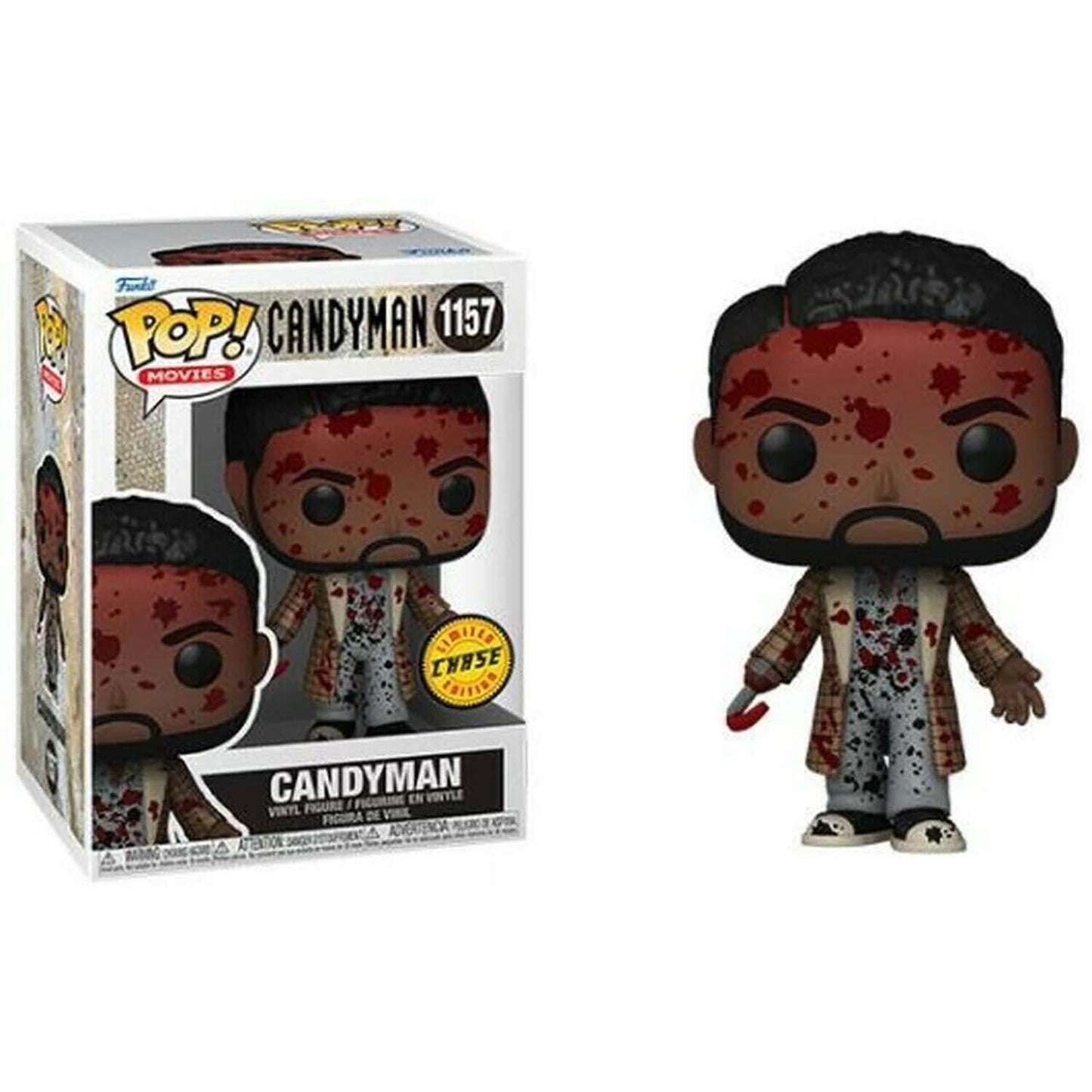 Funko Pop! Movies Candyman #1157 Candyman CHASE Limited Edition Vinyl Figure