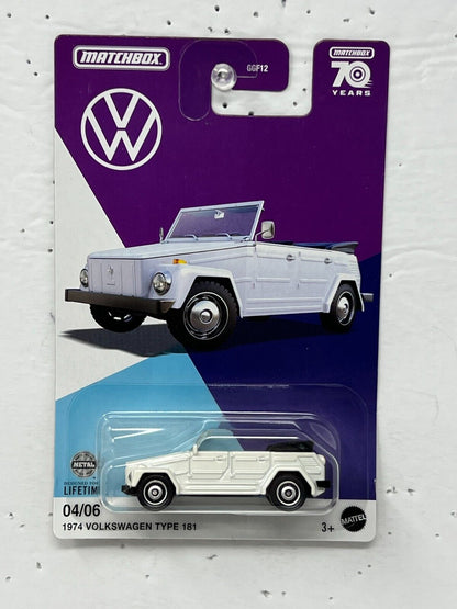 Matchbox Volkswagen Series 1974 Volkswagen Type 181 1:64 Diecast