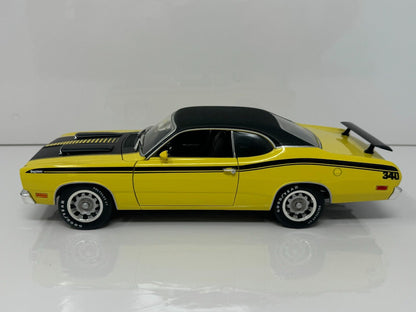 Ertl American Muscle 1971 Plymouth Duster 340 Hobby Edition 118 Diecast 1 of 500