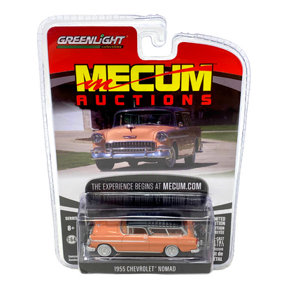 Greenlight 1955 Chevrolet Nomad Mecum Auctions Limited Edition 1:64 Diecast
