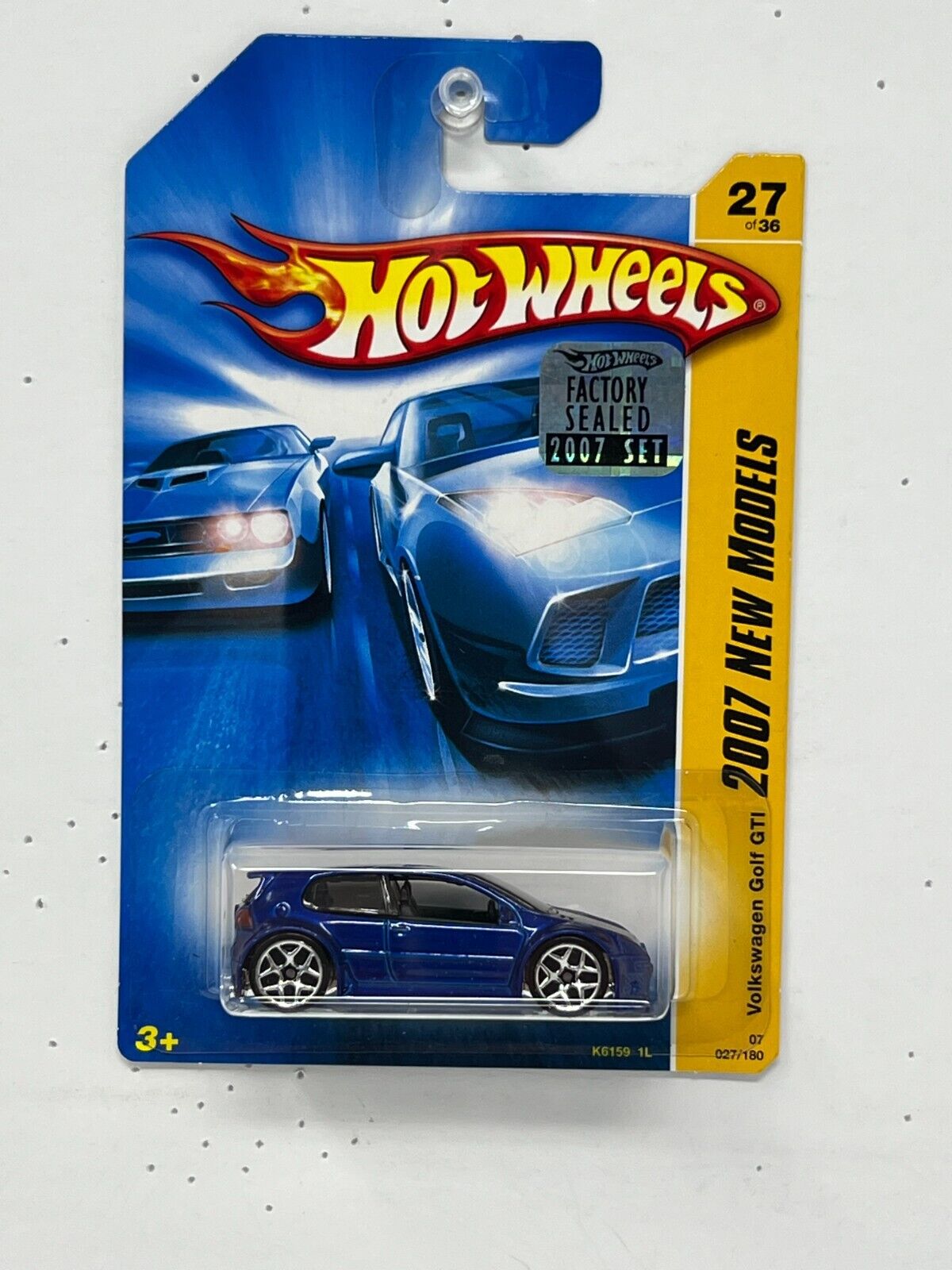 Hot Wheels 2007 First Editions Volkswagen Golf GTI 1:64 Diecast Factory Sealed