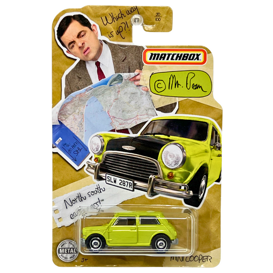 Matchbox Mr. Bean Mini Cooper 1:64 Diecast V3