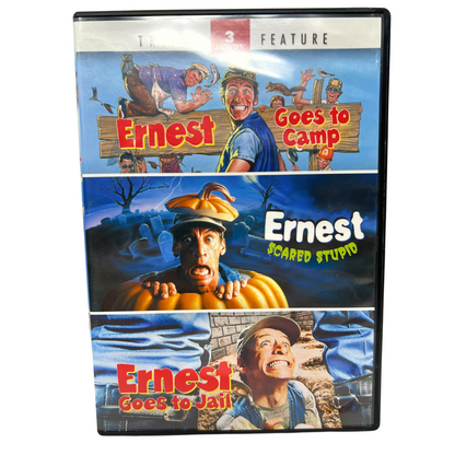 Ernest Triple Feature (DVD) Comedy Good Condition!!!