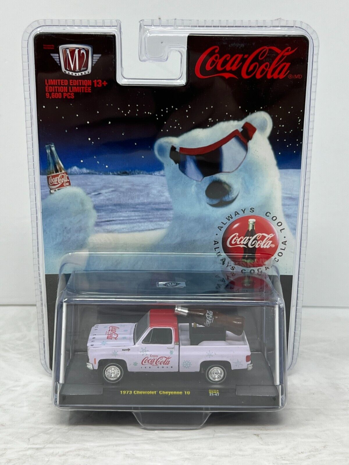 M2 Machines Coca-Cola 1973 Chevrolet Cheyenne 1:64 Diecast