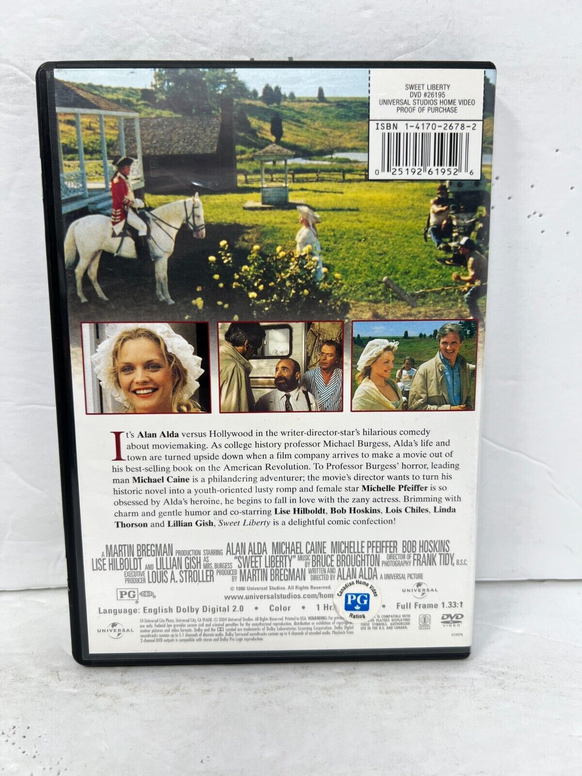 Sweet Liberty (DVD) Comedy Good Condition!!!