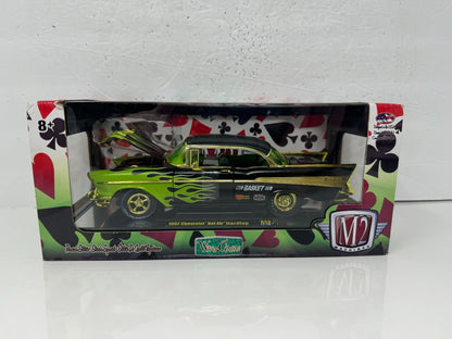 M2 Machines Wild-Cards 1957 Chevrolet Bel Air CHASE 1:24 Diecast 1 of 500