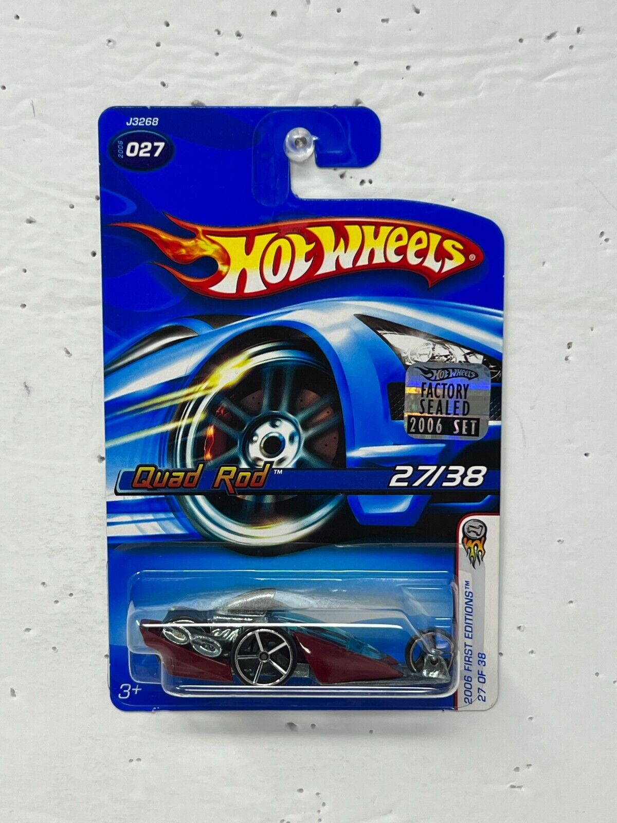Hot Wheels 2006 First Editions Quad Rod Fantasy Cars 1:64 Diecast Factory Sealed