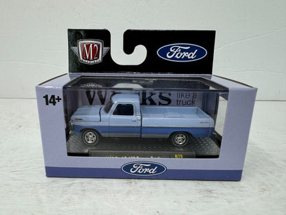 M2 Machines 1969 Ford F-100 Ranger Truck 1:64 Diecast