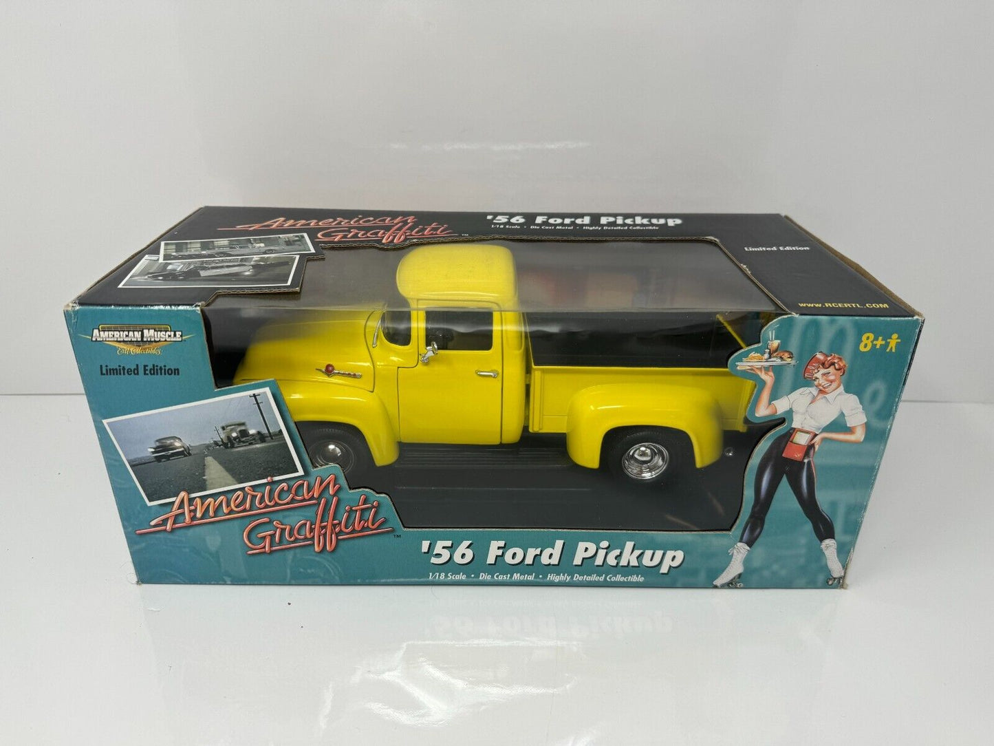 Ertl American Muscle American Graffiti 1956 Ford Pickup 1:18 Diecast