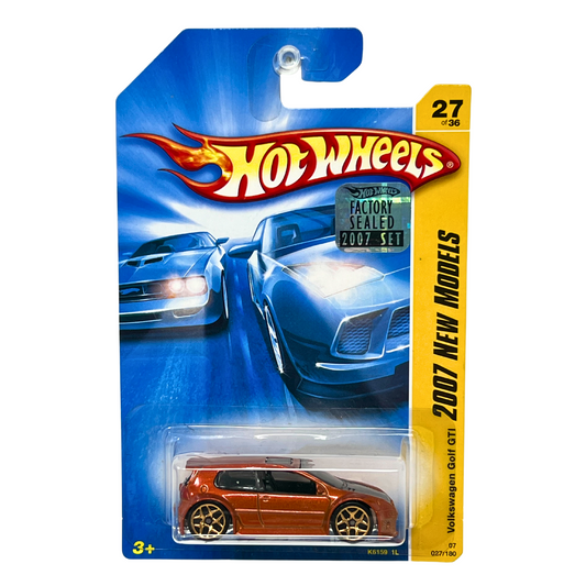 Hot Wheels 2007 New Models Volkswagen Golf GTI 1:64 Diecast Factory Sealed