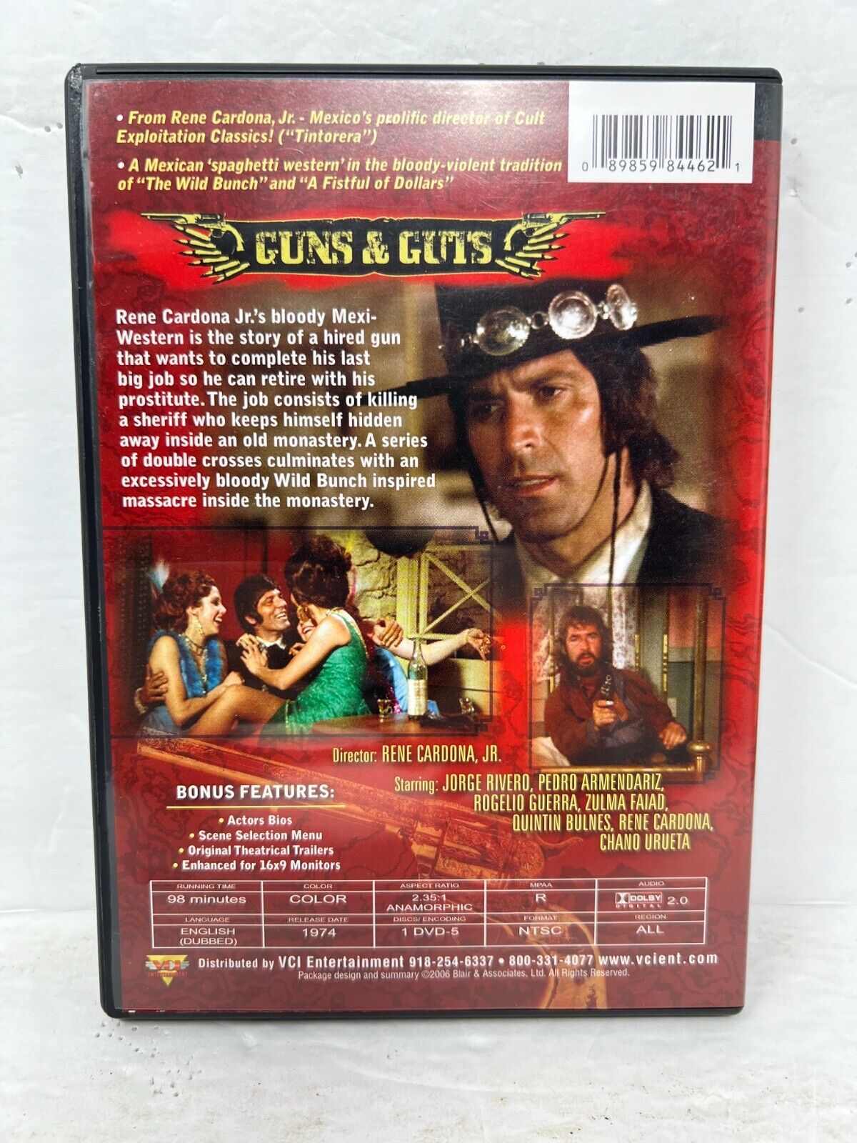 Guns and Guts (DVD) Western Good Condition!!!