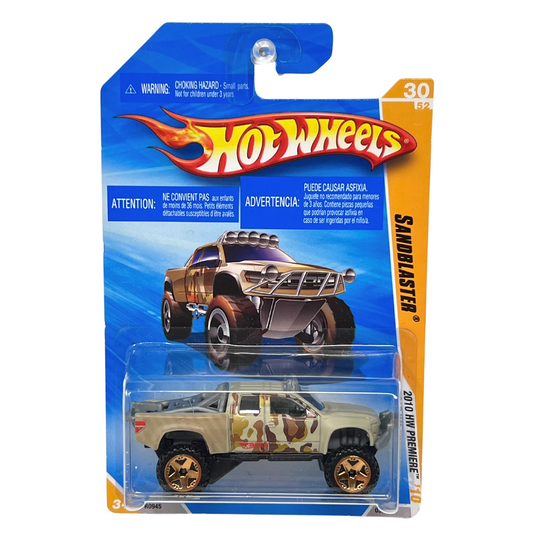 Hot Wheels 2010 HW Premiere Sandblaster Fantasy Cars 1:64 Diecast