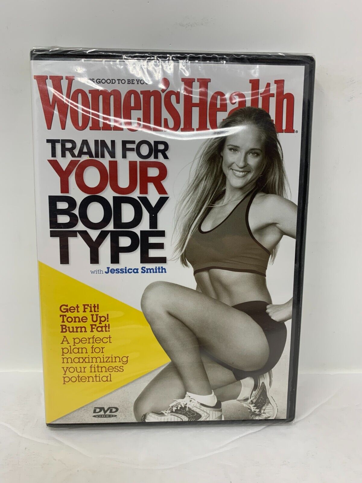 Women's Health Train for your Body Type (DVD) Fitness New and Sealed!!!