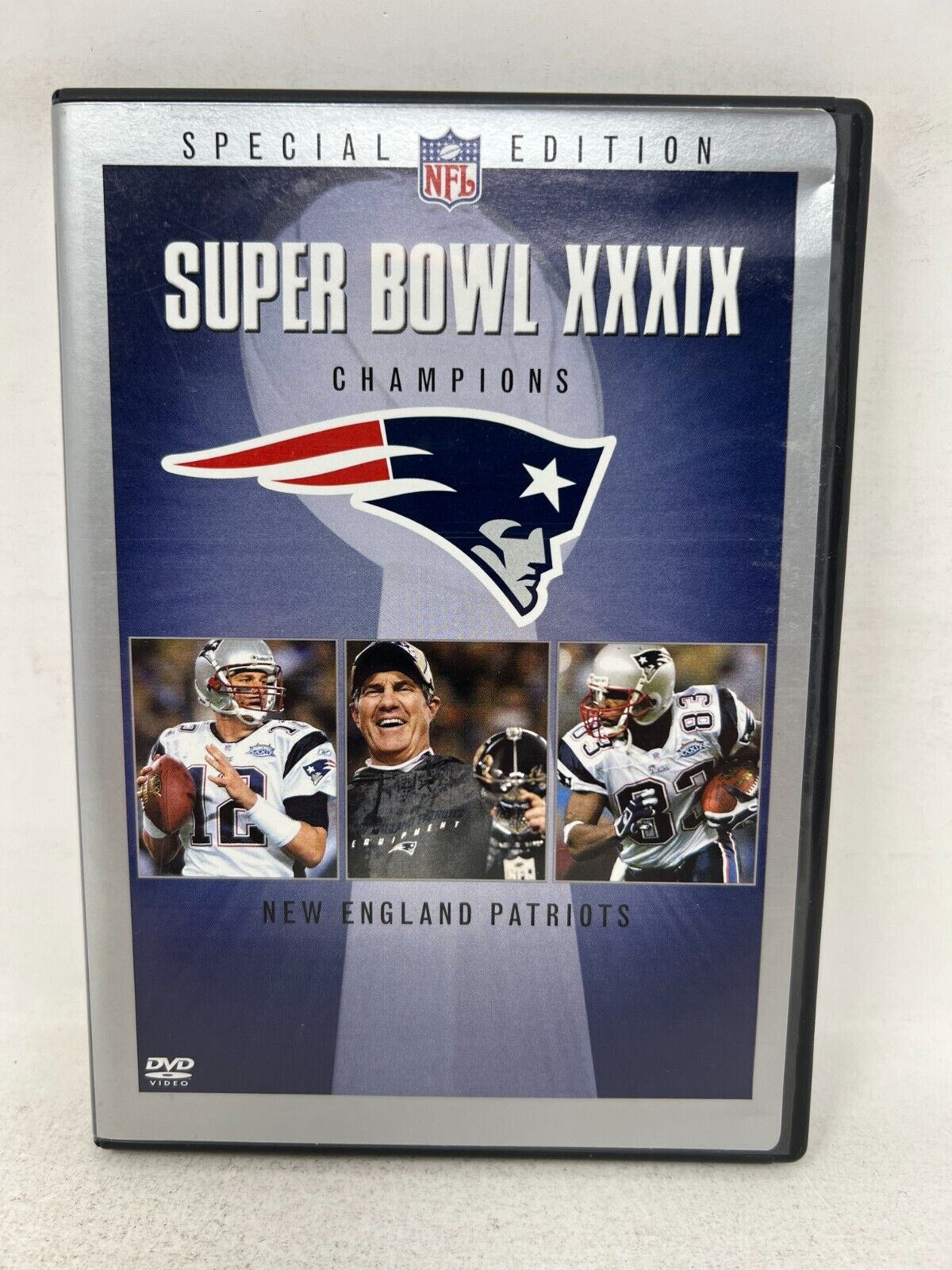 New England Patriots Super Bowl  XXXIX NFL Films Sports Good Condition!!!