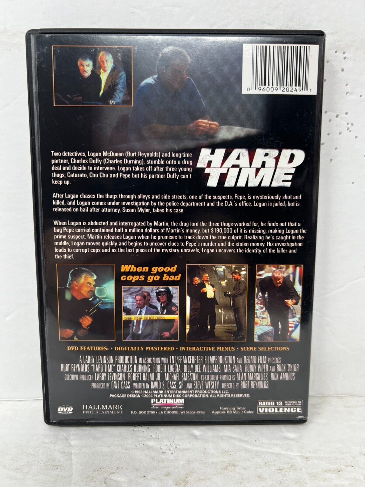 Hard Time (DVD) Action Good Condition!!!