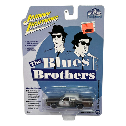 Johnny Lightning The Blues Brothers 1974 Dodge Monaco Bluesmobile 1:64 Diecast