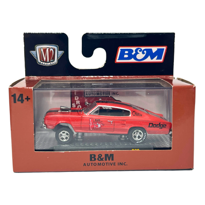 M2 Machines B&M 1966 Dodge Charger Gasser 1:64 Diecast