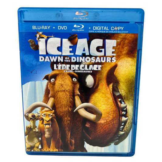 Ice Age Dawn of the Dinosaurs (Blu-ray) Kids Cartoon Good Condition!!!