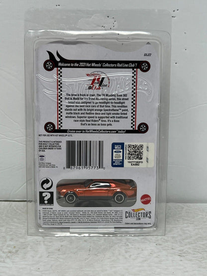 Hot Wheels Red Line Club RLC Exclusive 1970 Mustang Boss 302 1:64 Diecast