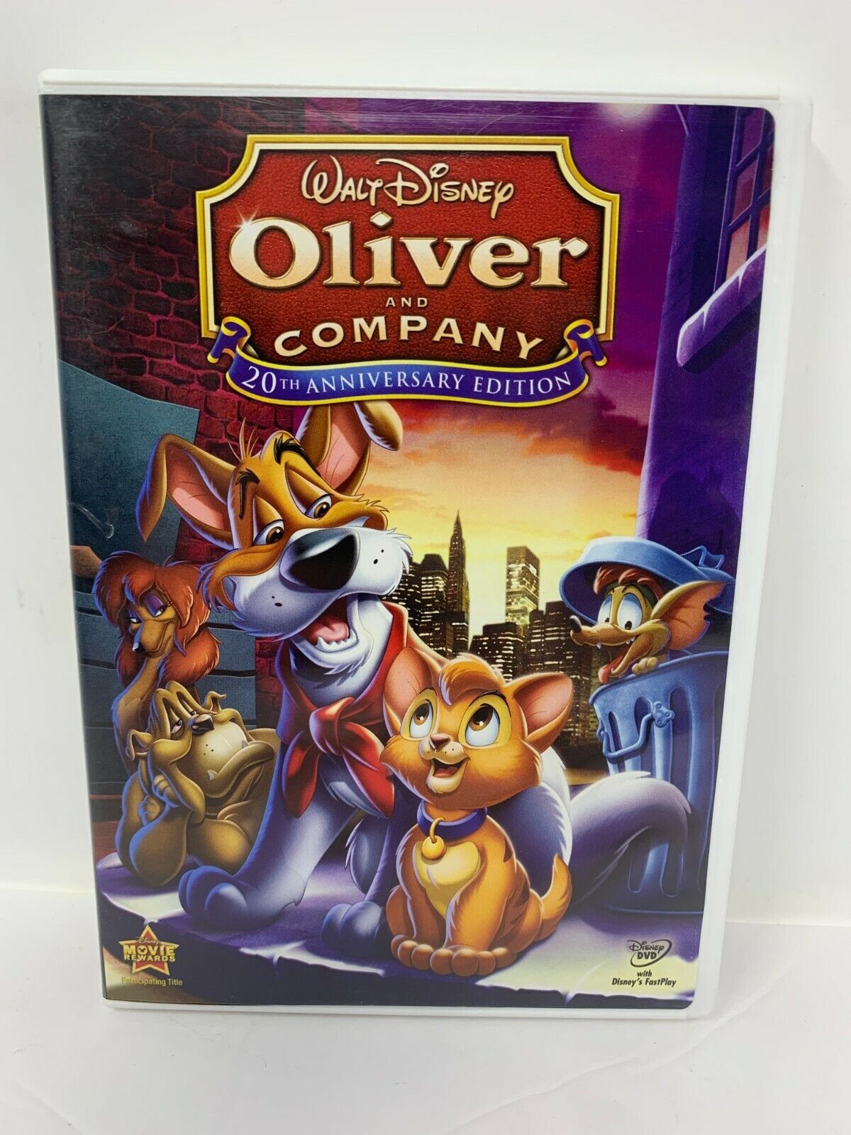 Disney Oliver And Company DVD Disney Good Condition Wheelers N disney-oliver-and-company-dvd-disney-good-condition-wheelers-n