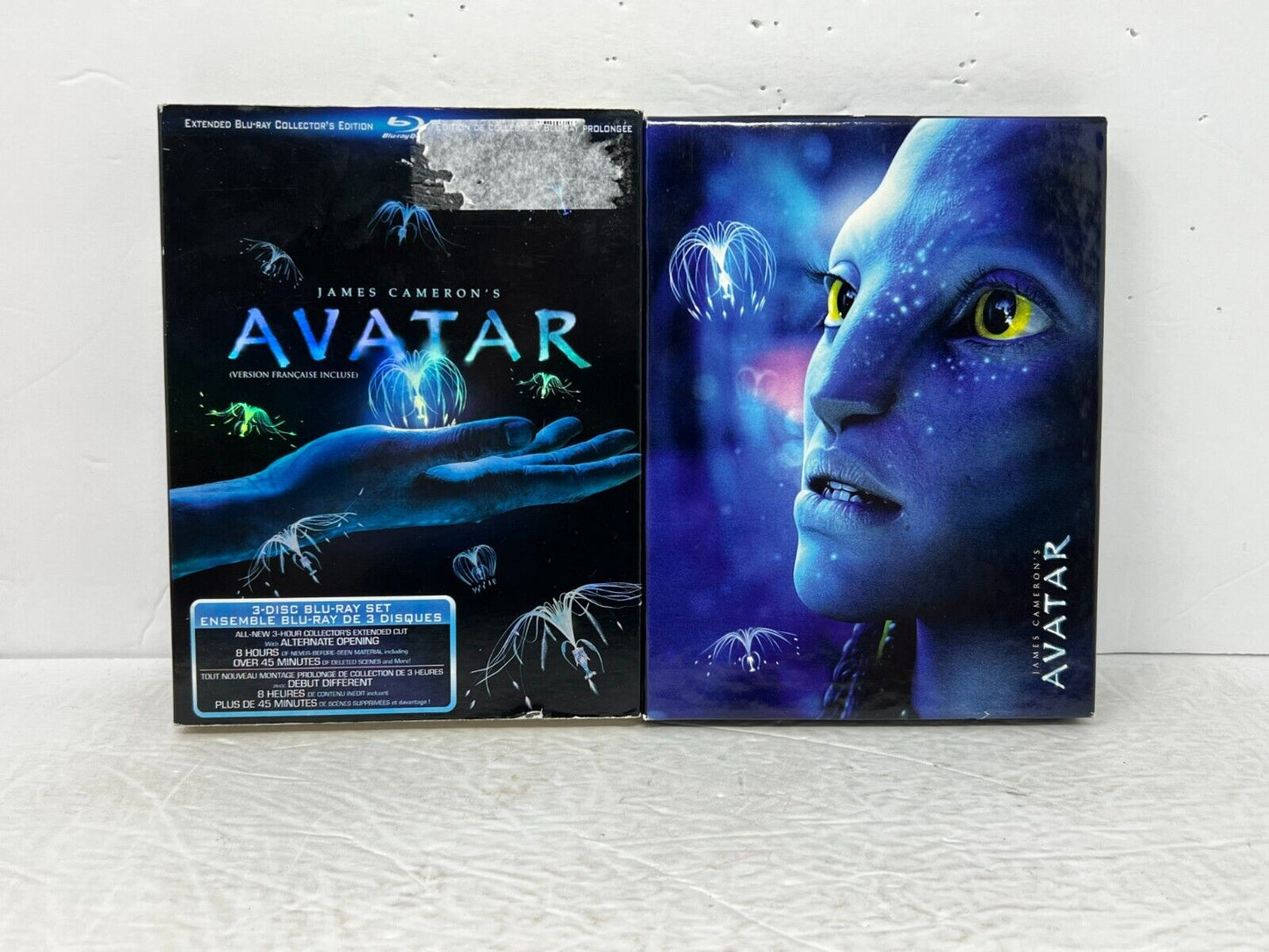 Avatar (Blu-ray) 3-Disc Collectors Set Fantasy Good Condition!!!