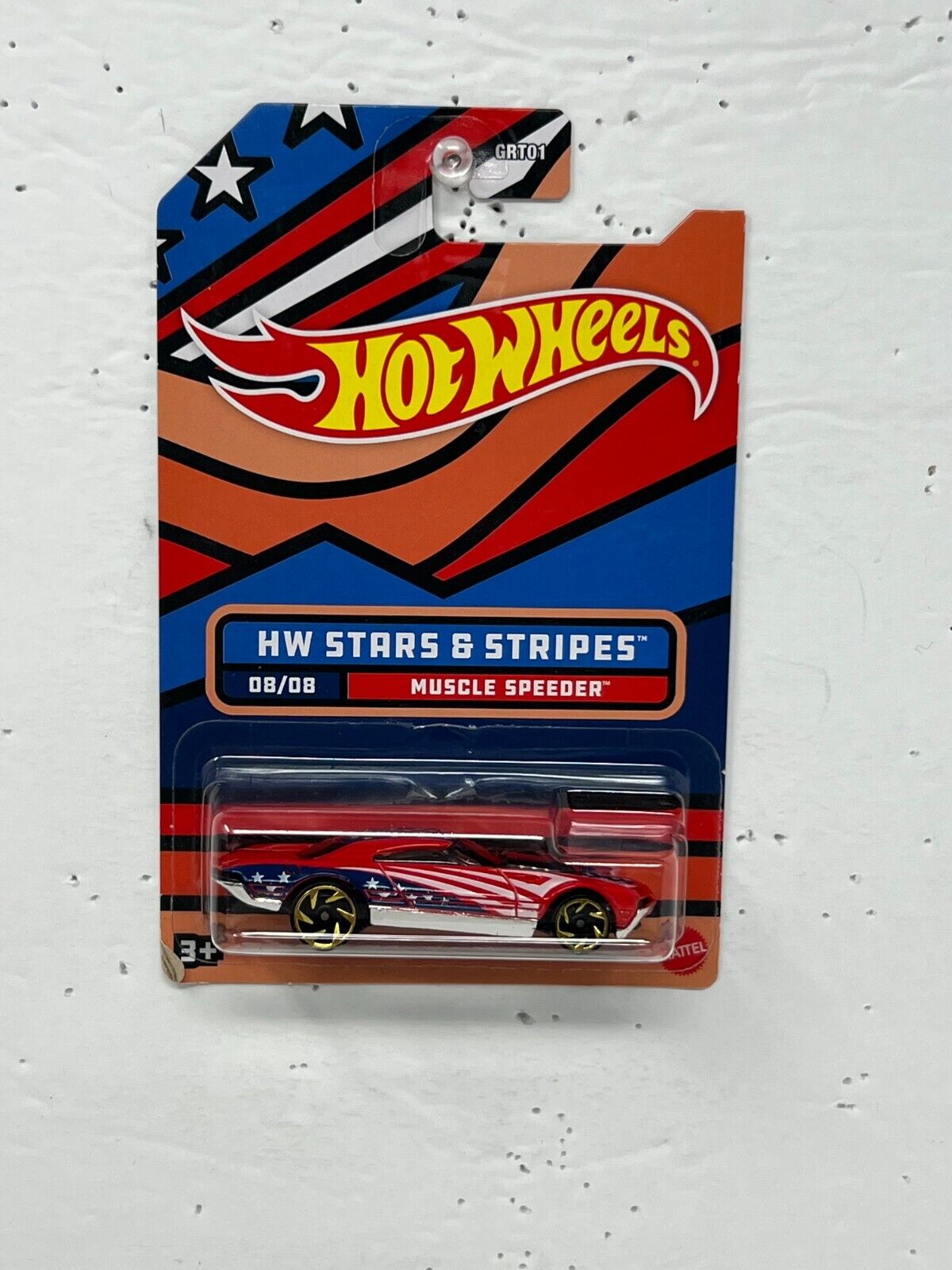 Hot Wheels HW Stars & Stripes Muscle Speeder Fantasy Cars 1:64 Diecast V4