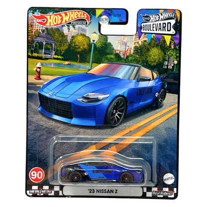 Hot Wheels Premium Boulevard 2023 Nissan Z 1:64 Diecast Real Riders