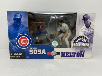 Mcfarlane MLB Chicago Cubs Sammy Sosa vs. Colorado Rockies Todd Helton 2-Pack