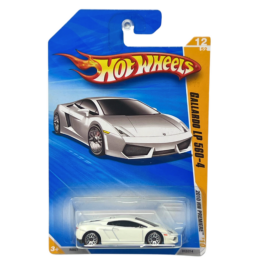 Hot Wheels 2010 HW Premiere Lamborghini Gallardo LP 560-4 1:64 Diecast