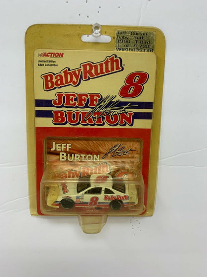 Action Nascar #8 Jeff Burton Baby Ruth 1990 Thunderbird 1:64 Diecast