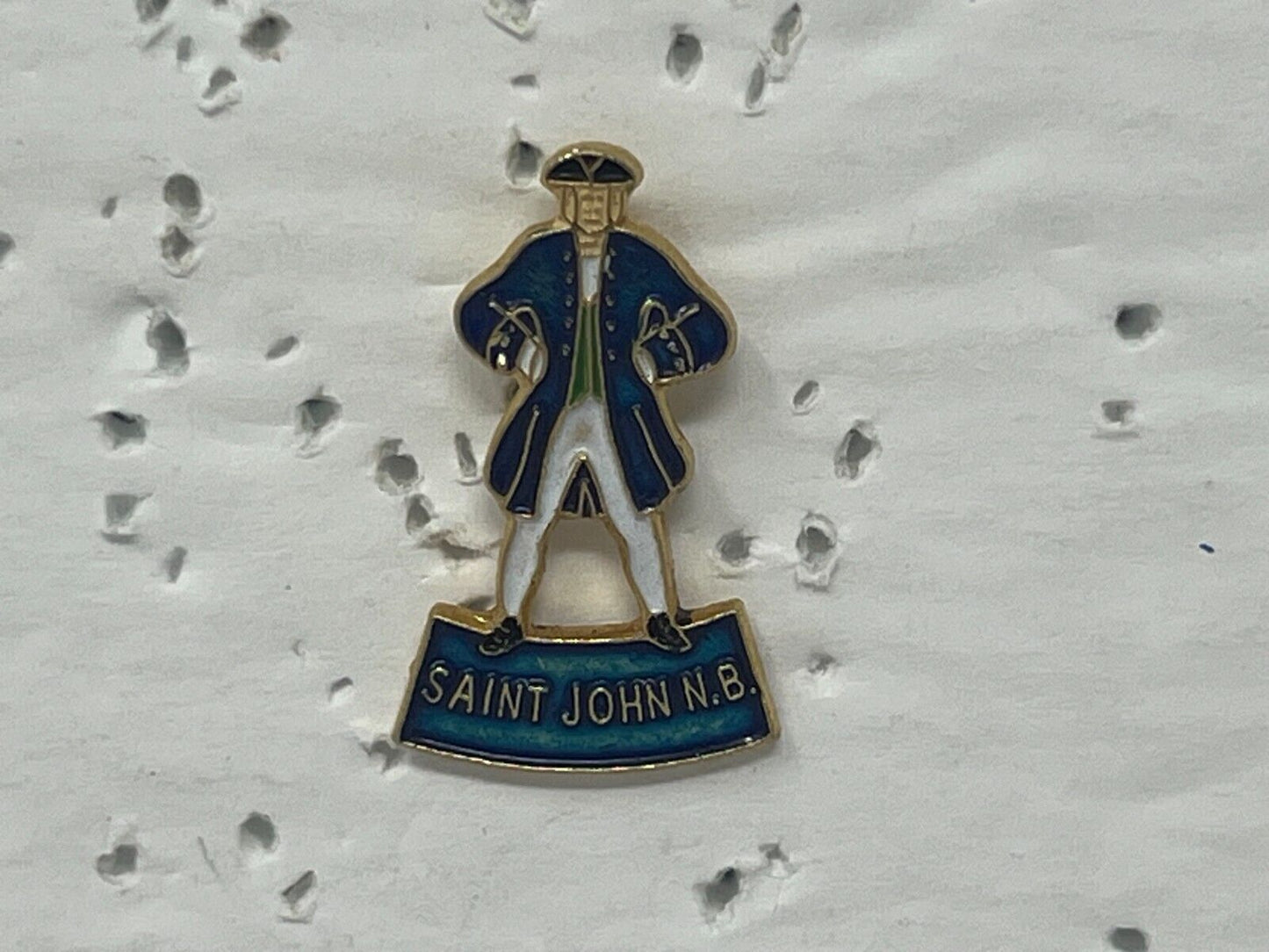 Saint John New Brunswick Souvenir Cities & States Lapel Pin SP5