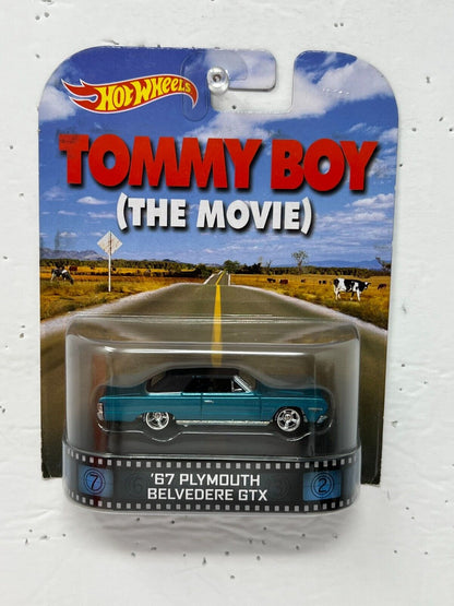 Hot Wheels Retro Entertainment Tommy Boy '67 Plymouth Belvedere GTX 1:64 Diecast