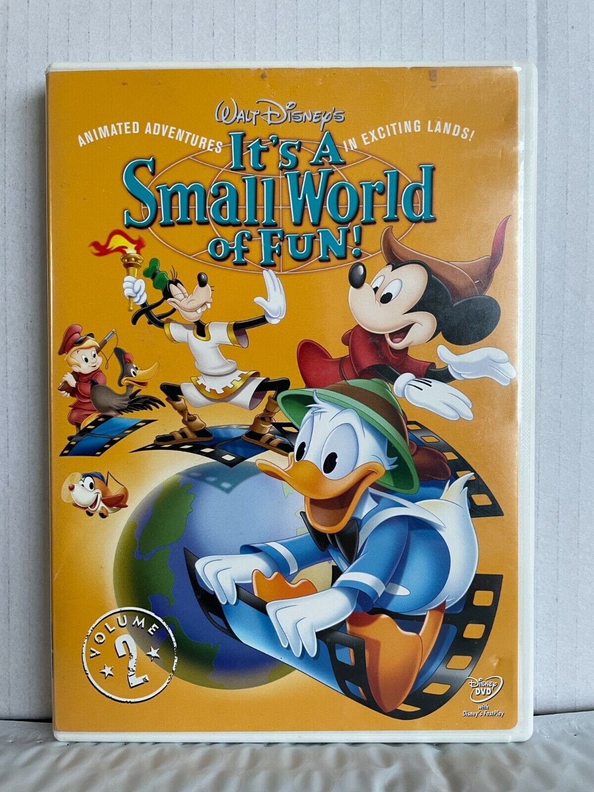 Walt Disney's Its a Small World of Fun - Vol. 2 (DVD) Good Condition!! OOP