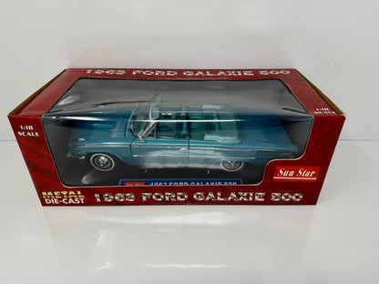 Sun Star 1963 Ford Galaxie 500 1:18 Diecast