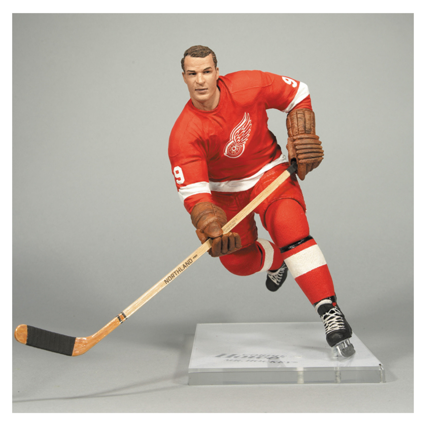 Mcfarlane NHL Gordie Howe Detroit Red Wings Red Jersey Legends Series 7 Figure