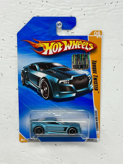 Hot Wheels 2010 New Models Torque Twister 1:64 Diecast Factory Sealed