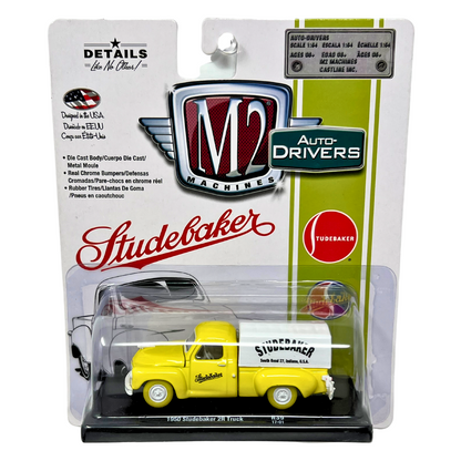 M2 Machines Auto-Drivers 1950 Studebaker 2R Truck CHASE 1:64 Diecast