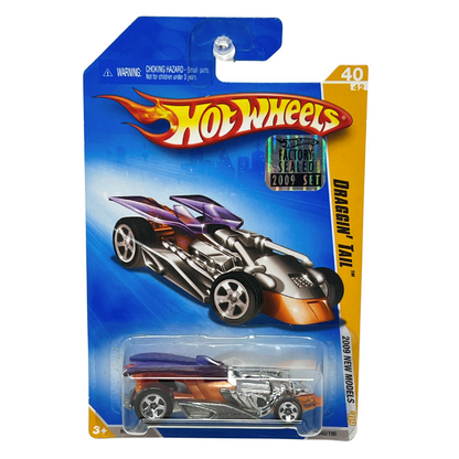 Hot Wheels 2009 New Models Draggin' Tail 1:64 Diecast Factory Sealed